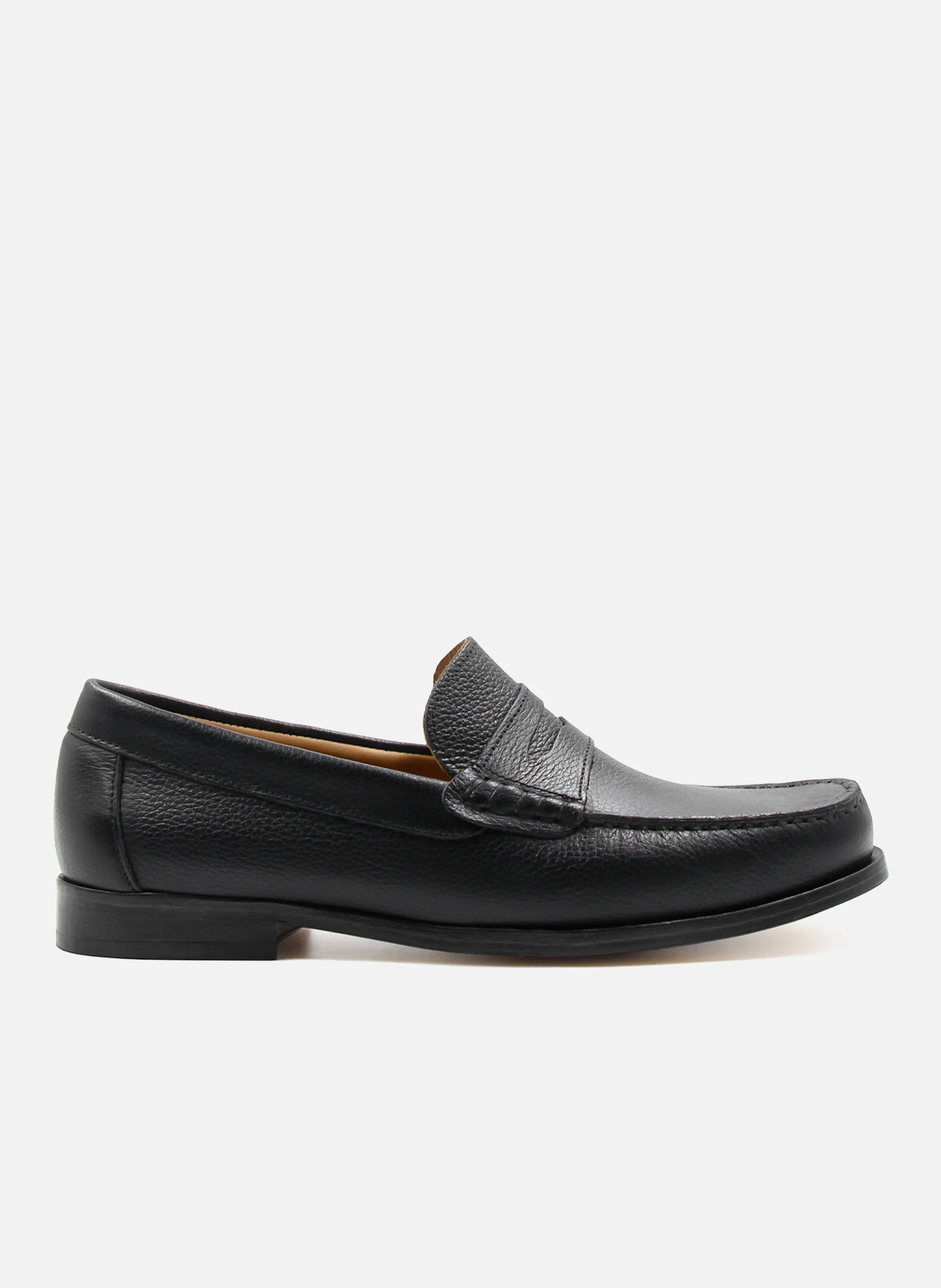 Mocassins urbains cuir grainé | Noir