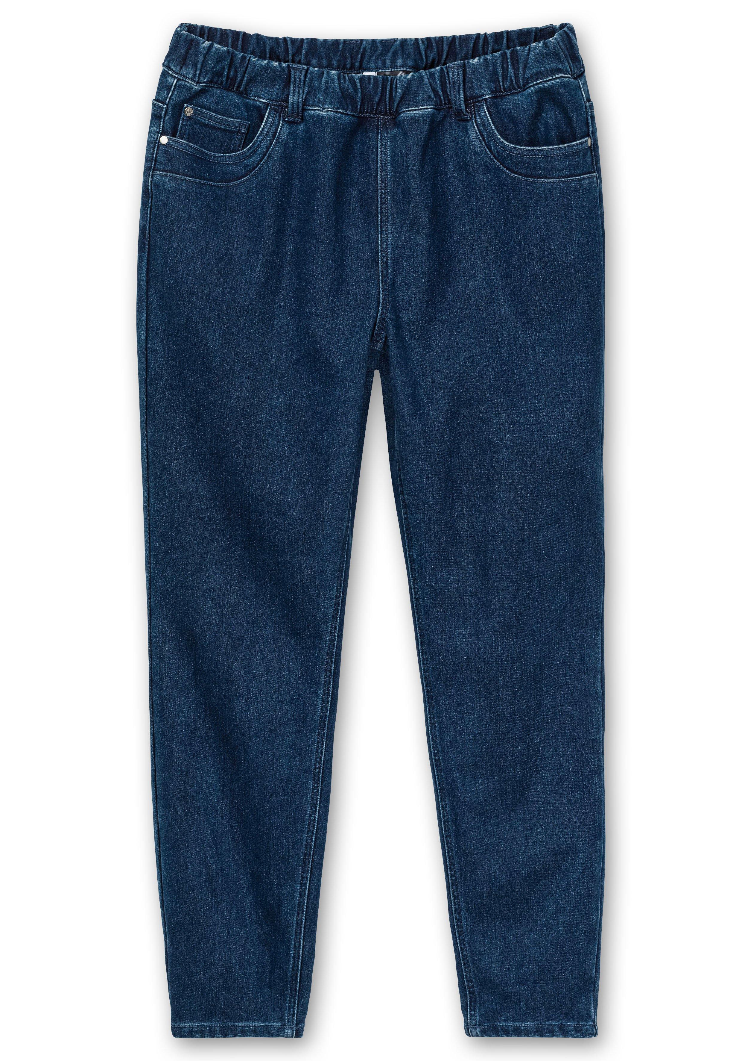 Skinny Thermojeans mit Fleece-Innenseite