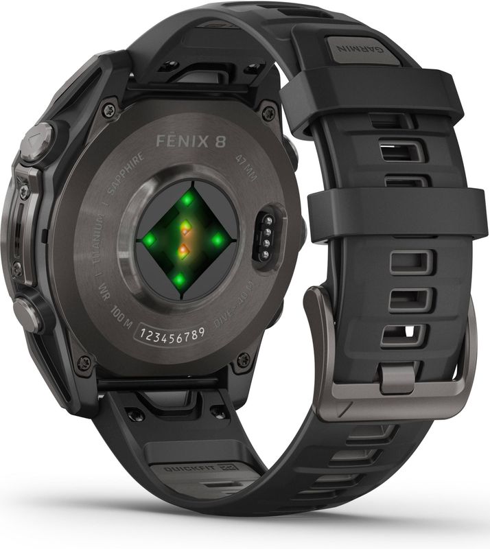 Garmin - Fenix 8 - Sporthorloge - Zwart - AMOLED