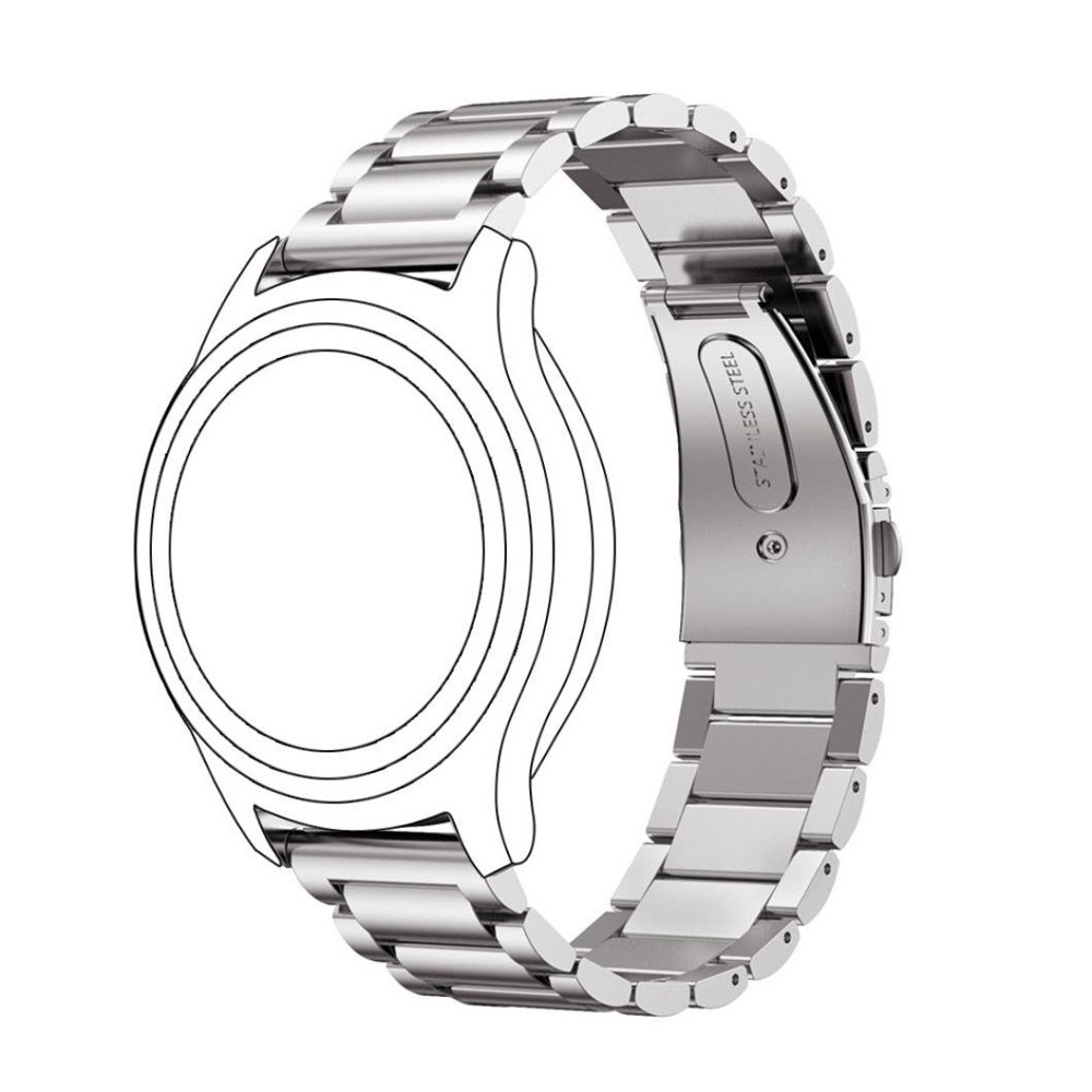 Samsung Galaxy Watch 6 (40mm/44mm) / 6 Classic (43mm/47mm) Edelstahl Ersatz Armband - Silber
