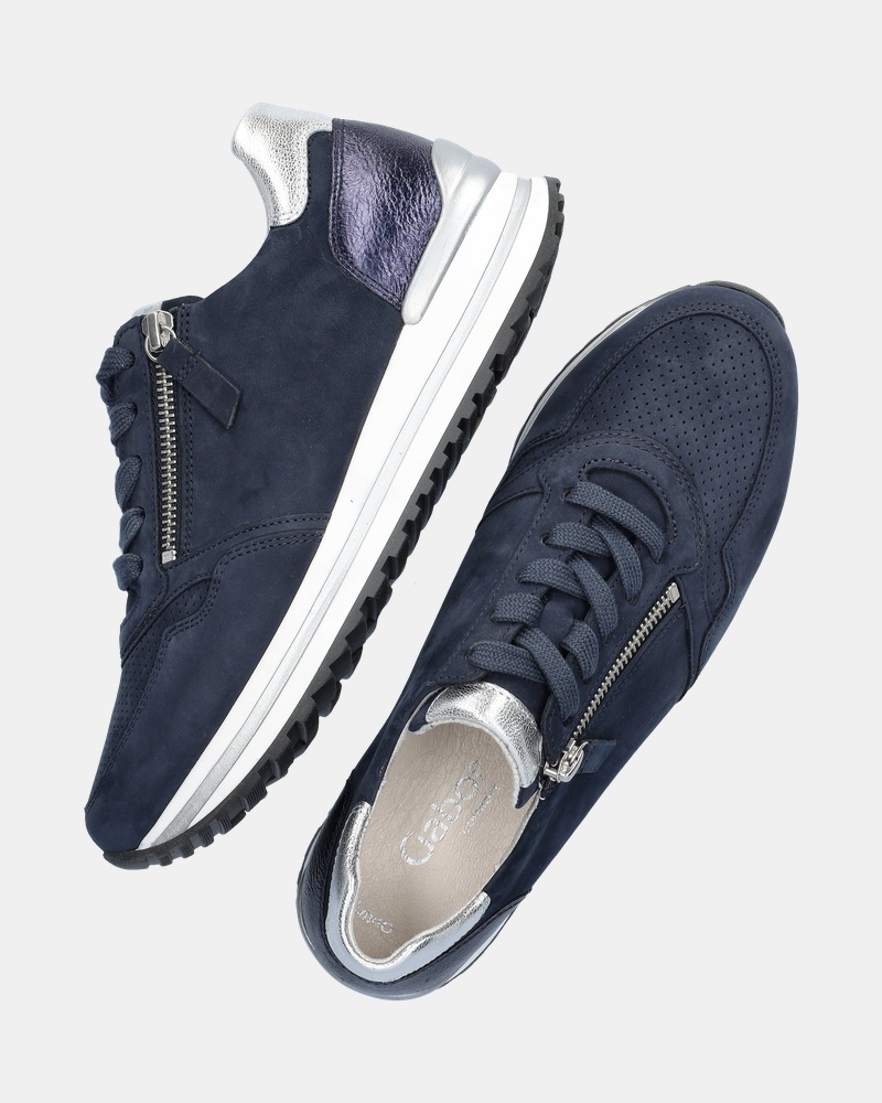 Gabor Lage sneakers  - blauw