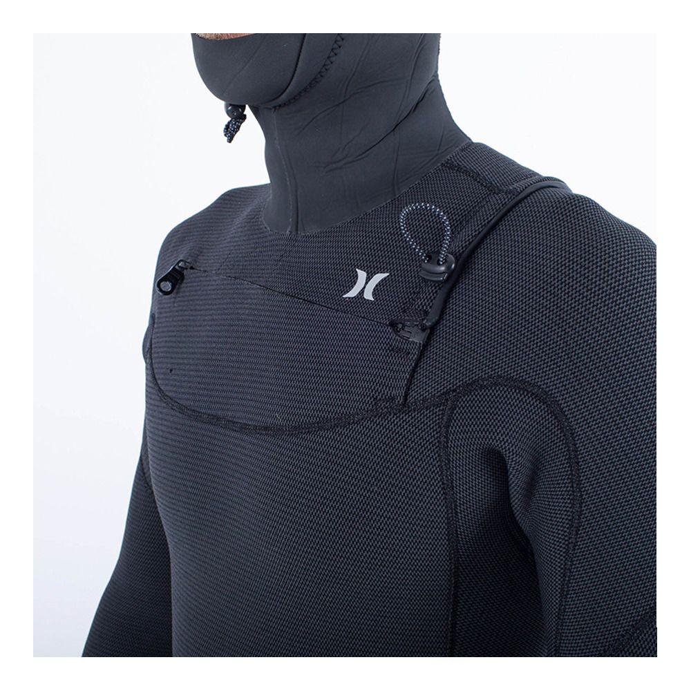 Hurley PLUS HOOD CZ - Combinaison intégrale 5/3 mm Homme black/graphite