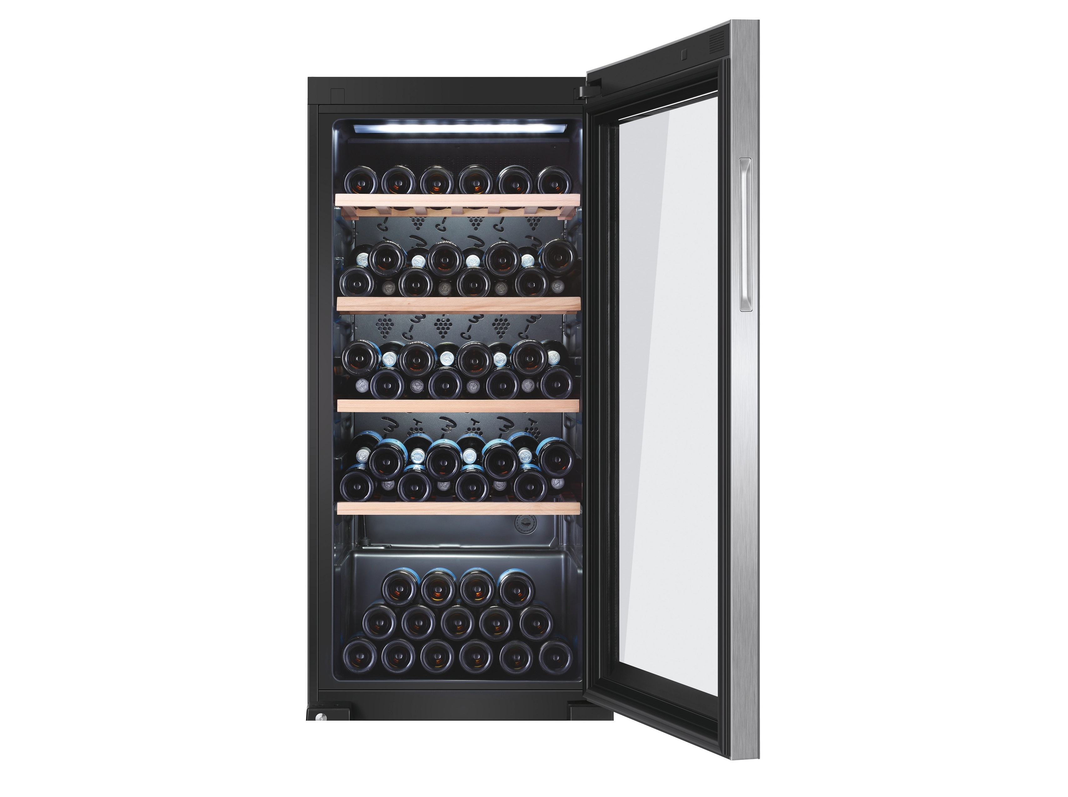 CAVE DE VINHOS HAIER WS105GA 105 GARRAFAS CINZA