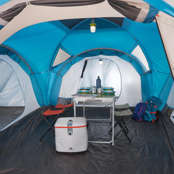 Decathlon Quechua - Tenda de acampamento familiar Quechua Arpenaz 6 pessoas 3 quartos * Segundos de fábrica *