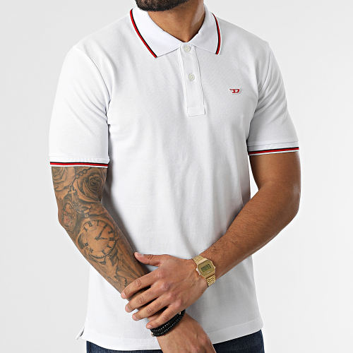 Polo Manches Courtes Smith A03838-0MXZA Blanc