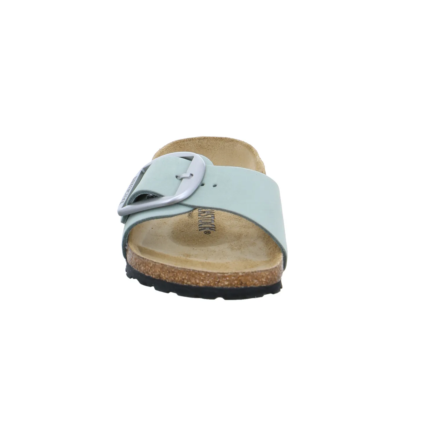 BIRKENSTOCK Bio-Fussbett Grün Leder
