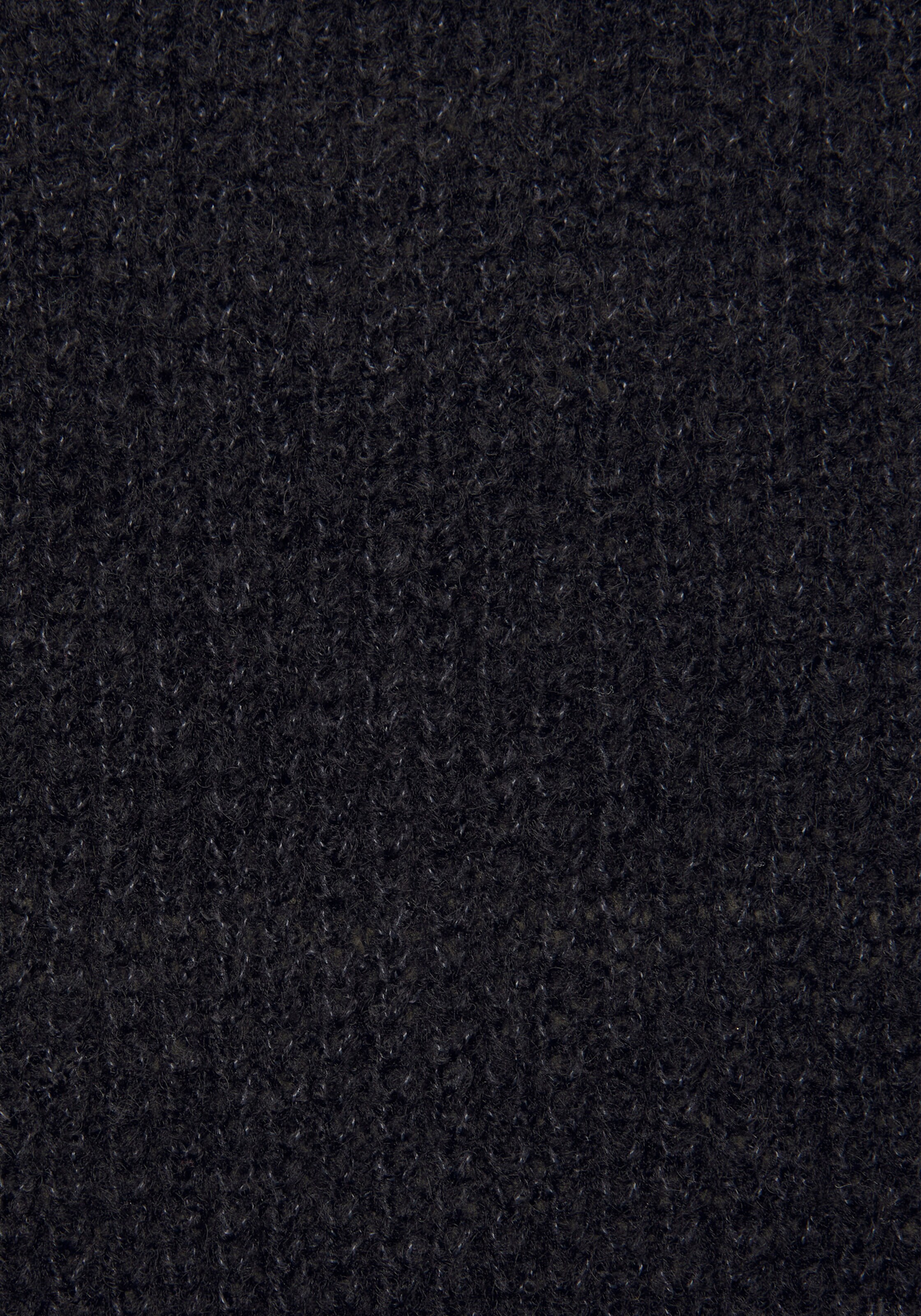 LASCANA V-Ausschnitt-Pullover in schwarz