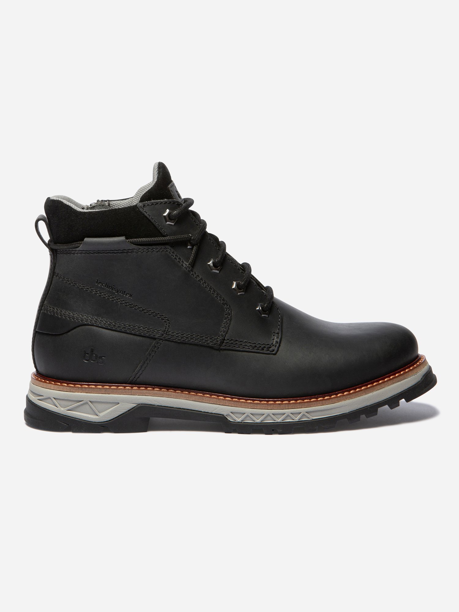 Boots Homme Confort Purefoam Cuir Noir