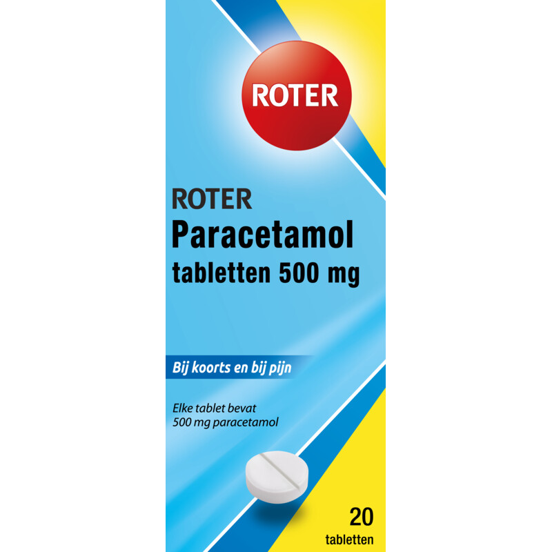 Roter Paracetamol 500mg tabletten
