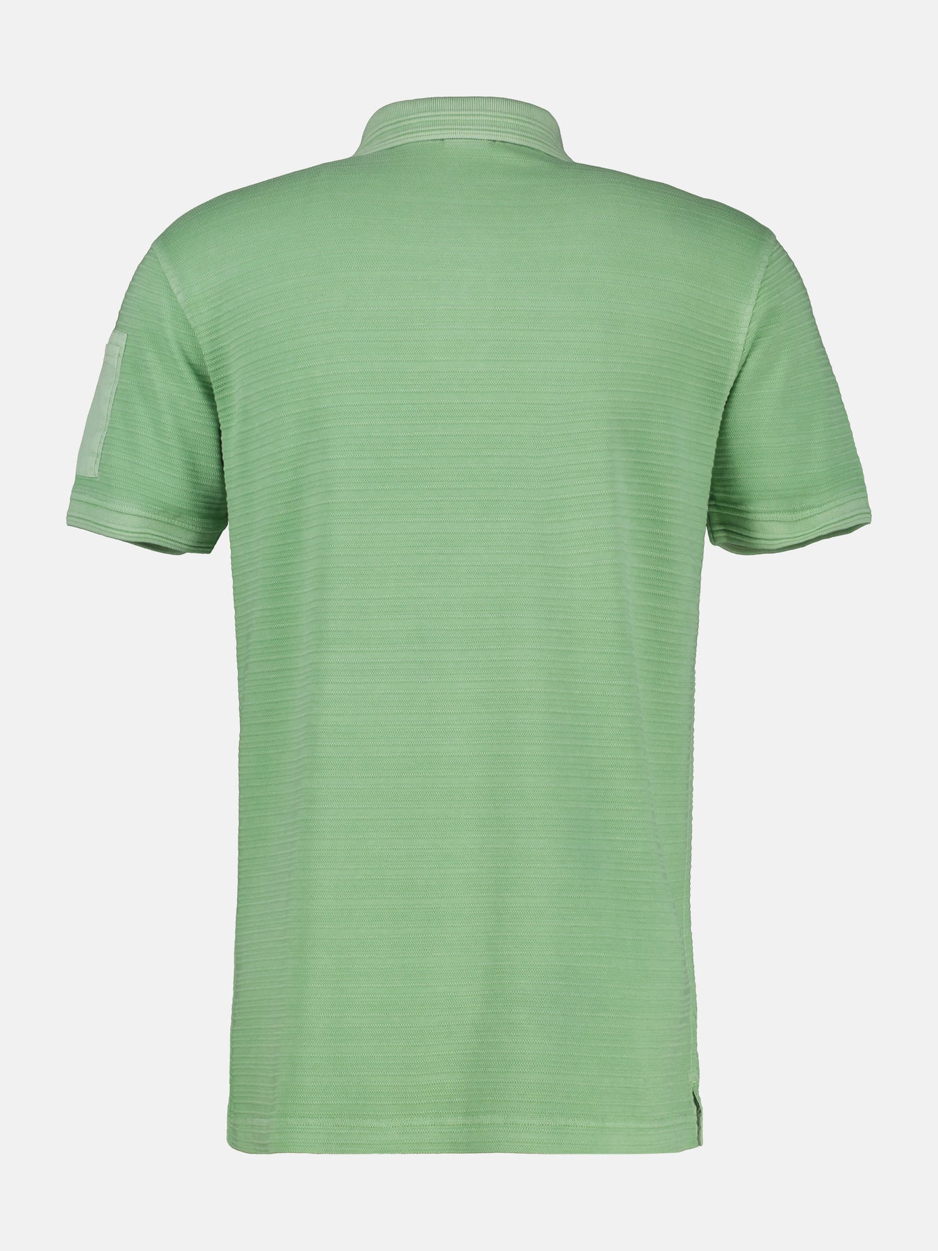 Tonal-gestreiftes Poloshirt für Herren