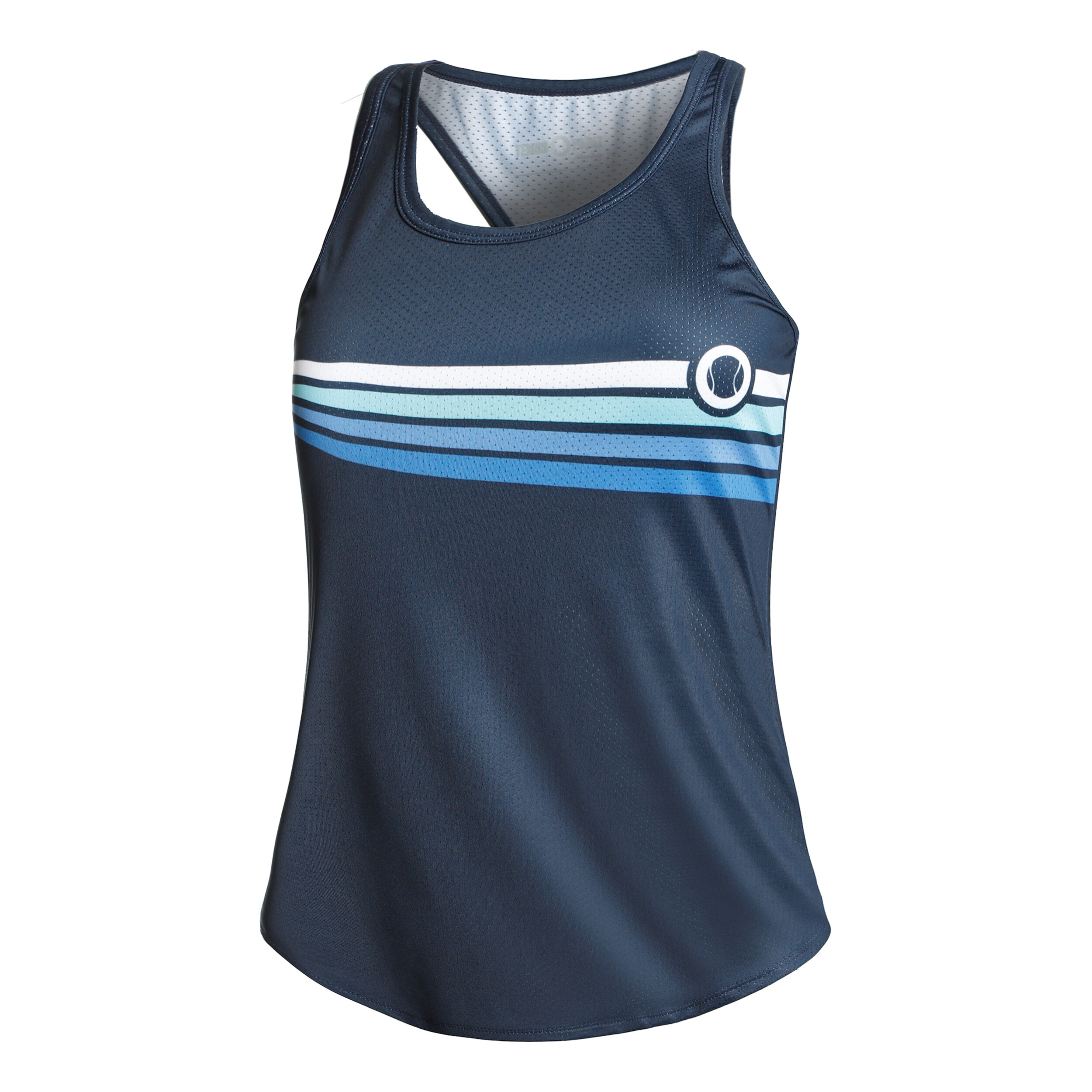 Tennis-Point Performance Débardeur Tank Top Edition Spéciale Femmes - Bleu Foncé , Multicouleur