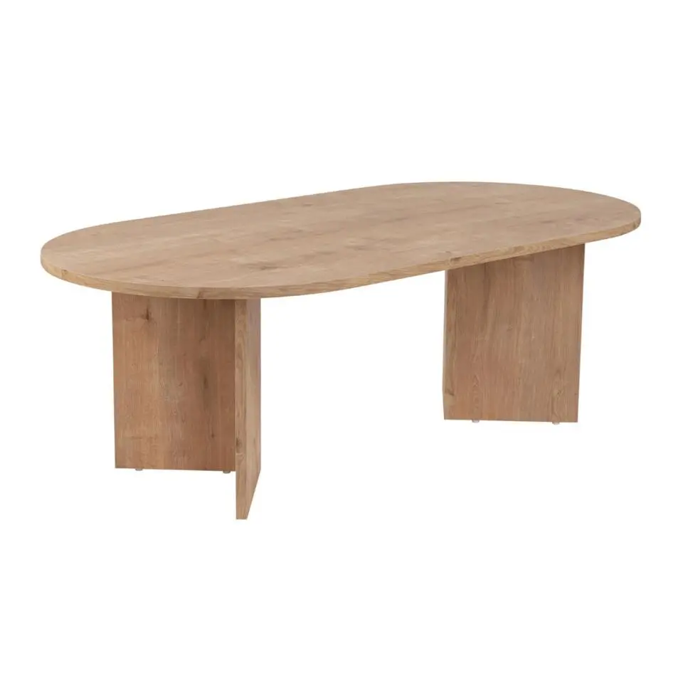 CALICOSY - Salontafel IRIS - Saffier eiken - 39,8x119x60 cm