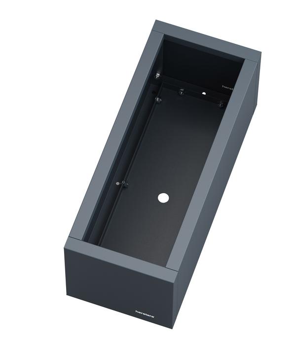 Herstera Metall-Pflanzkasten Cube Balcony LED,