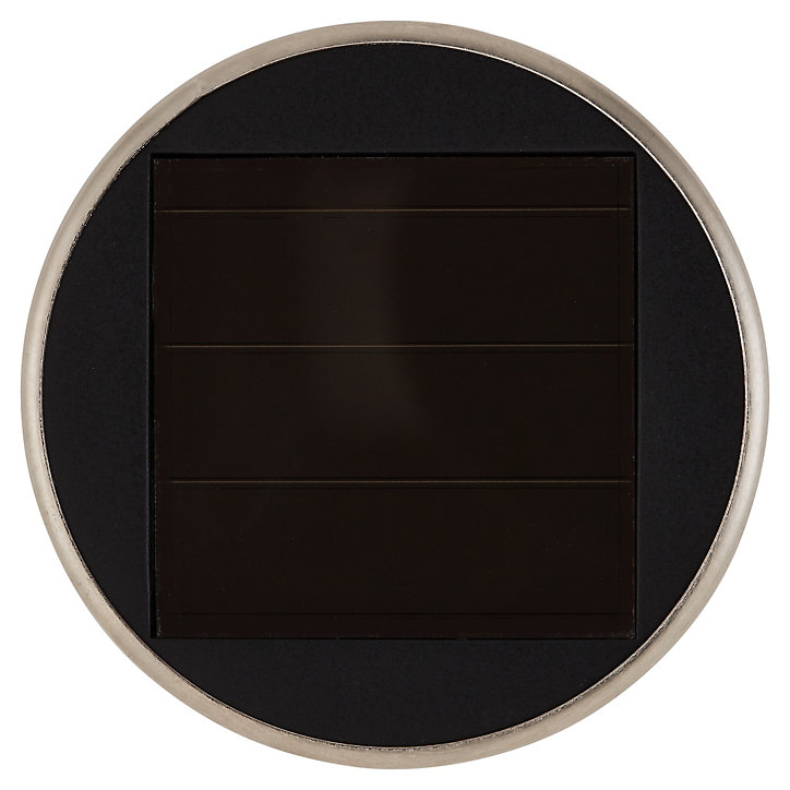 Balise extérieure Langley LED intégrée solaire 0.01W IP44 GoodHome chrome