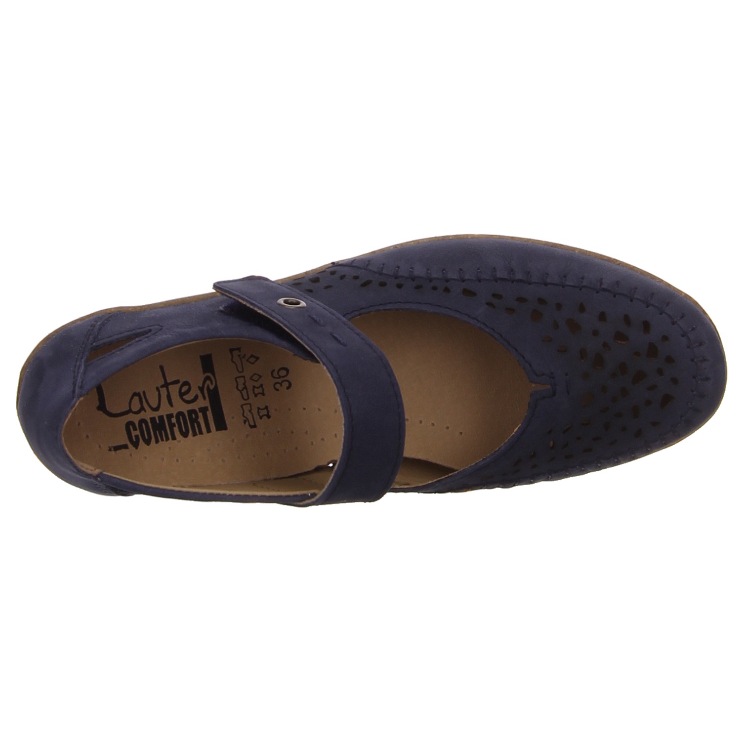 Lauter Comfort Spangenschuh blau