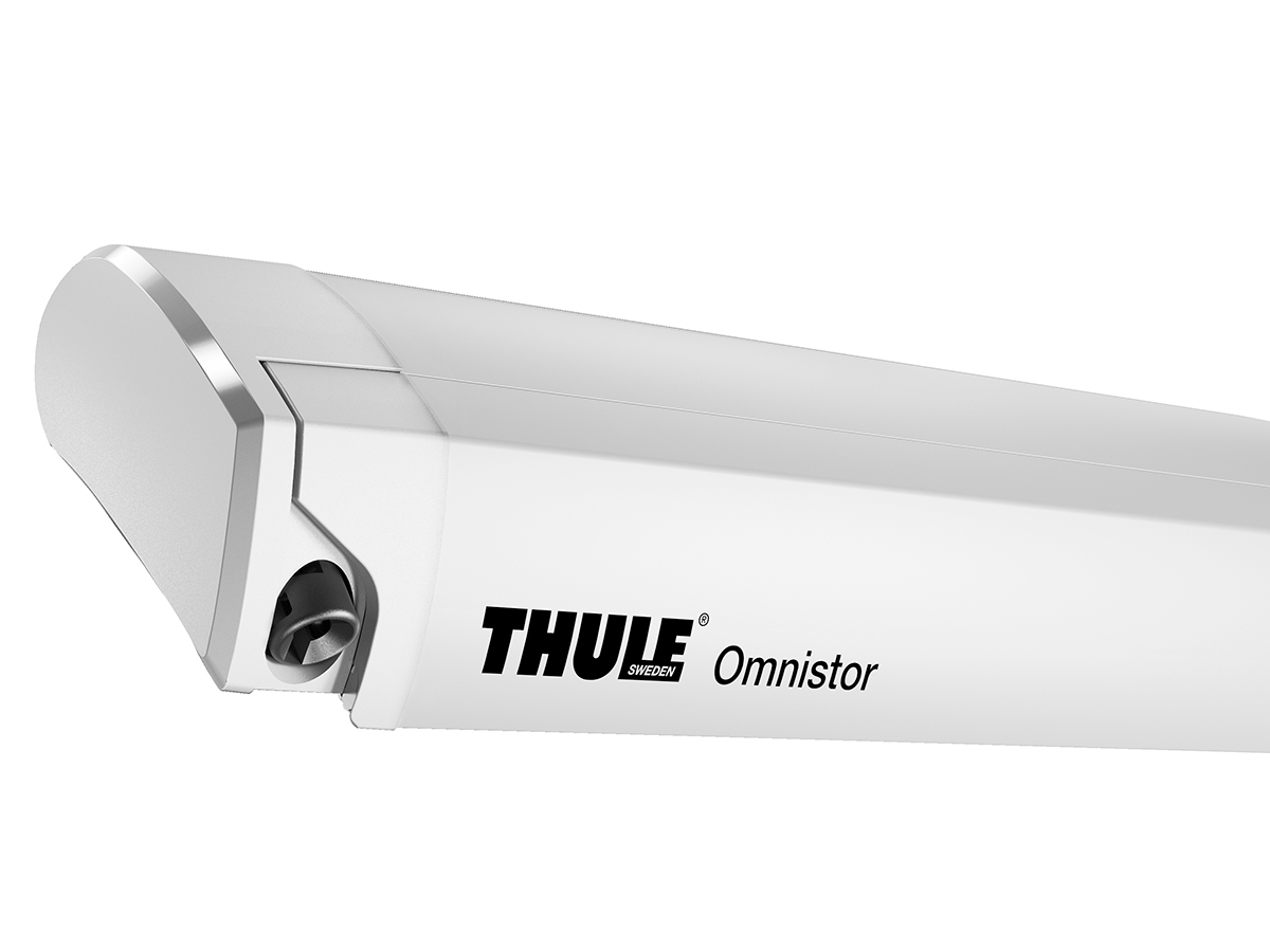 Thule Omnistor 9200 wit 600 Mystic Grey cassetteluifel