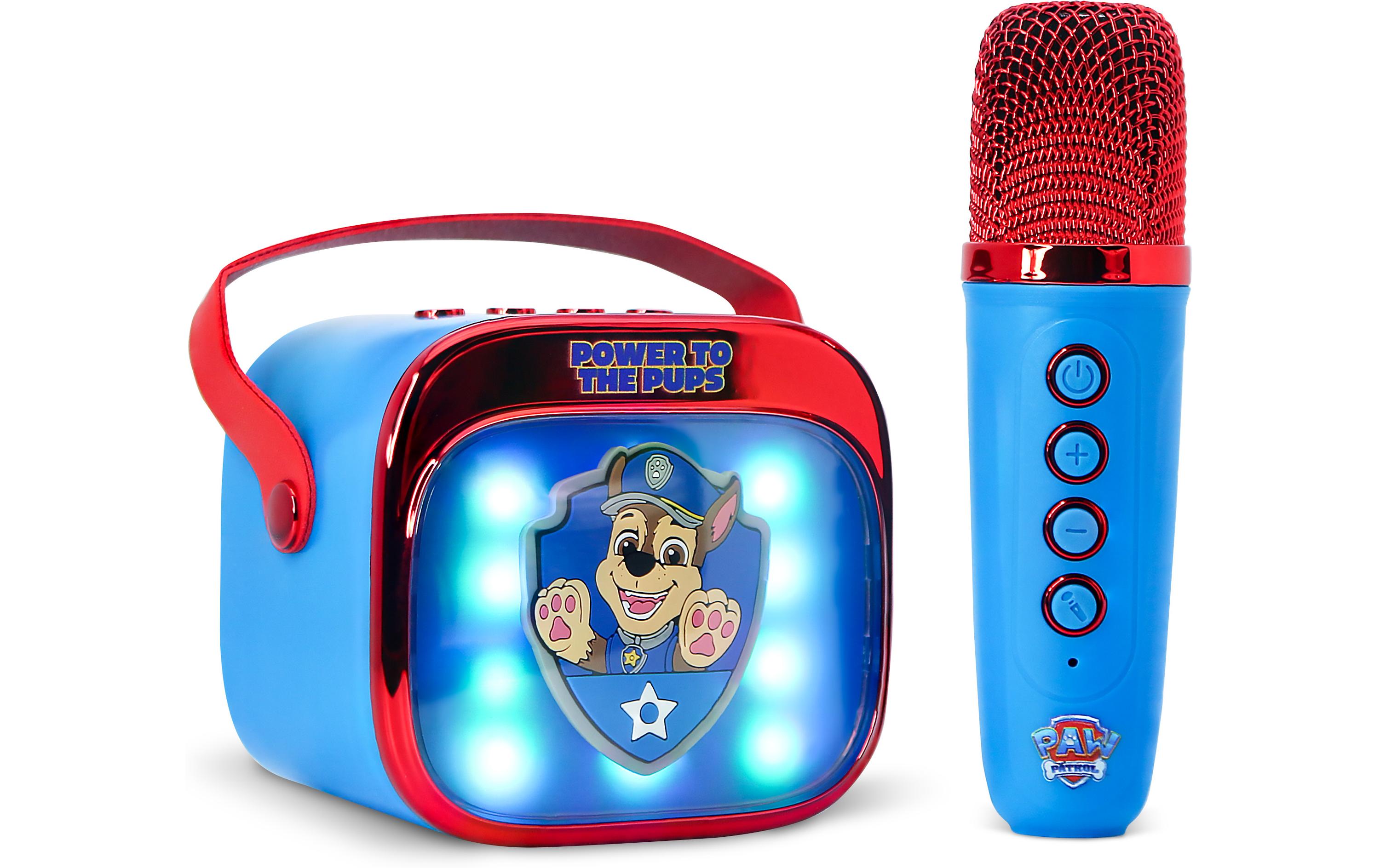 Paw Patrol LED Wireless Karaoke Lautsprecher und MikrofonMit LED-Leuchten