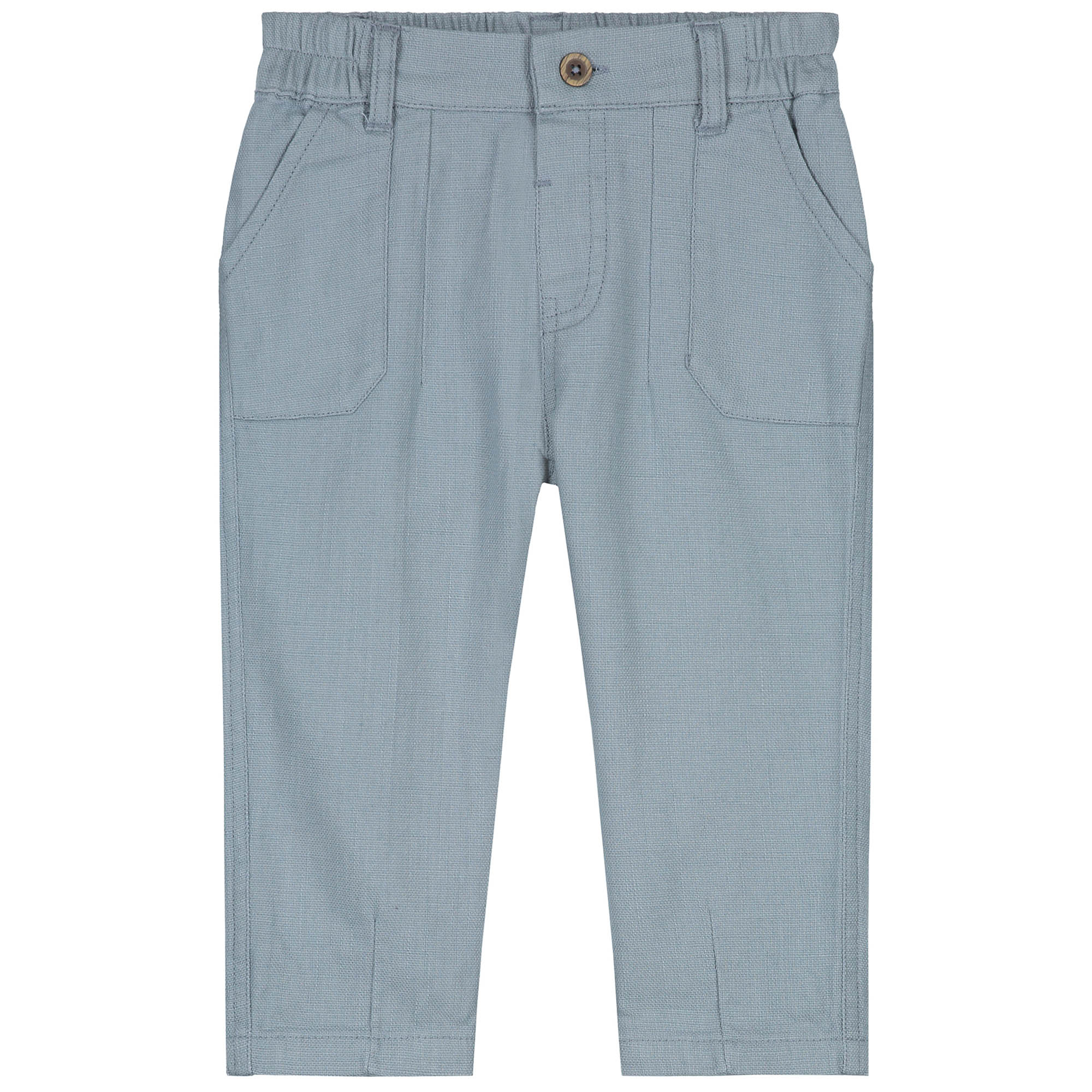 Sweet Petit peuter broek Brenn  effen blauw