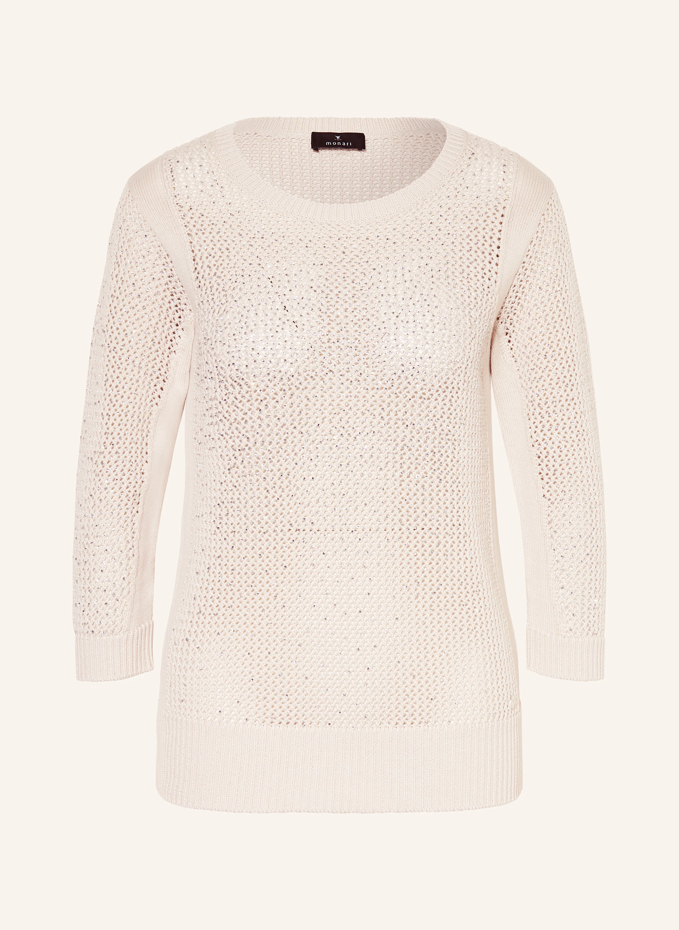 monari Pullover mit Schmucksteinen