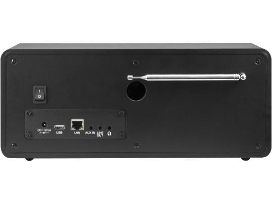 Imperial Internet Radio Dabman i200 Schwarz Kompaktes Digital- und Internetradio