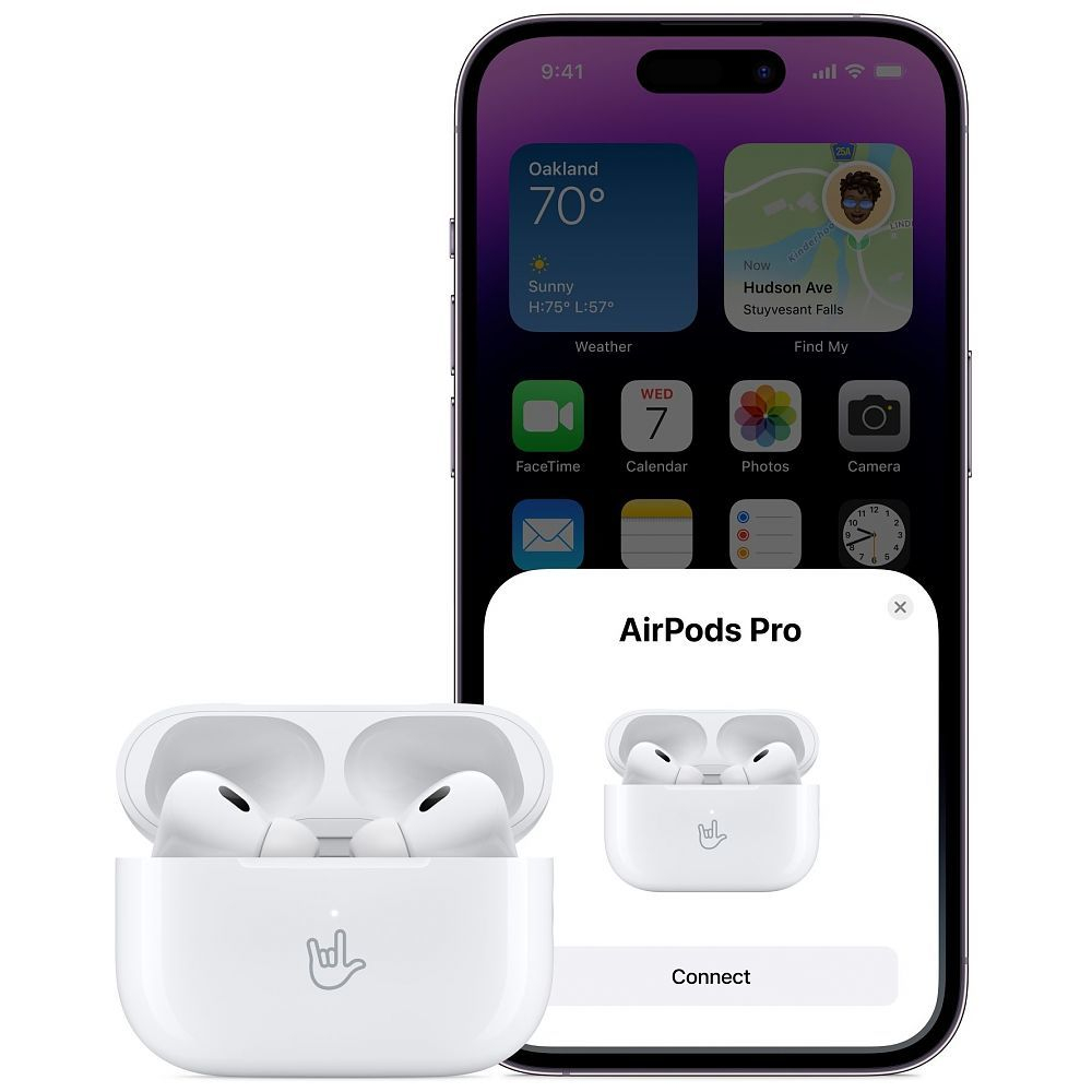 AirPods Pro USB C (2. Generation) Kabelloses MagSafe Ladecase   Bluetooth Kopfhörer Headset (MTJV3ZM/A) - Weiss
