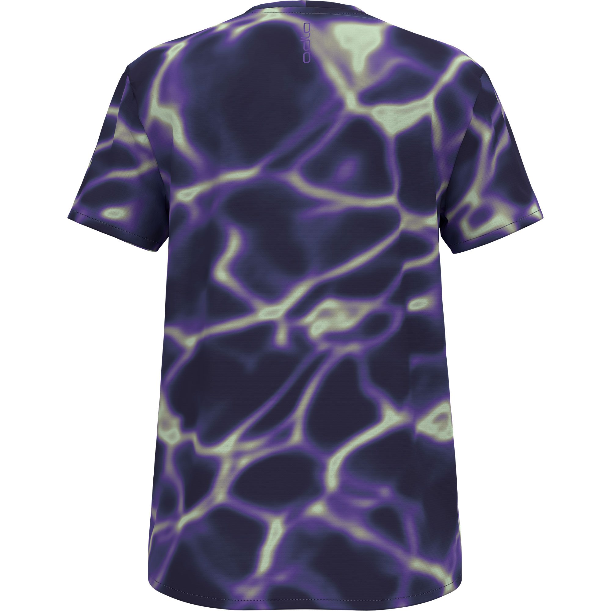 Odlo Zeroweight Chill Tec Print Laufshirt Damen afterparty