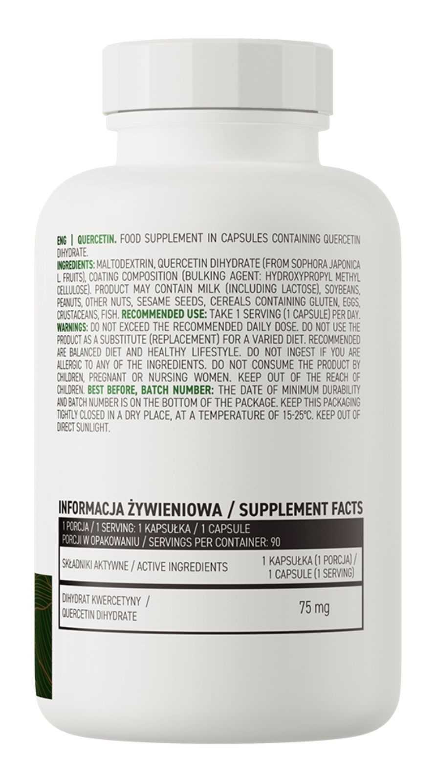 OstroVit Quercetina Vege 90 cápsulas