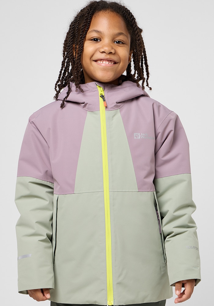 Jack Wolfskin Outdoorjacke »ACTAMIC 2L INS JACKET K« mit Kapuze
