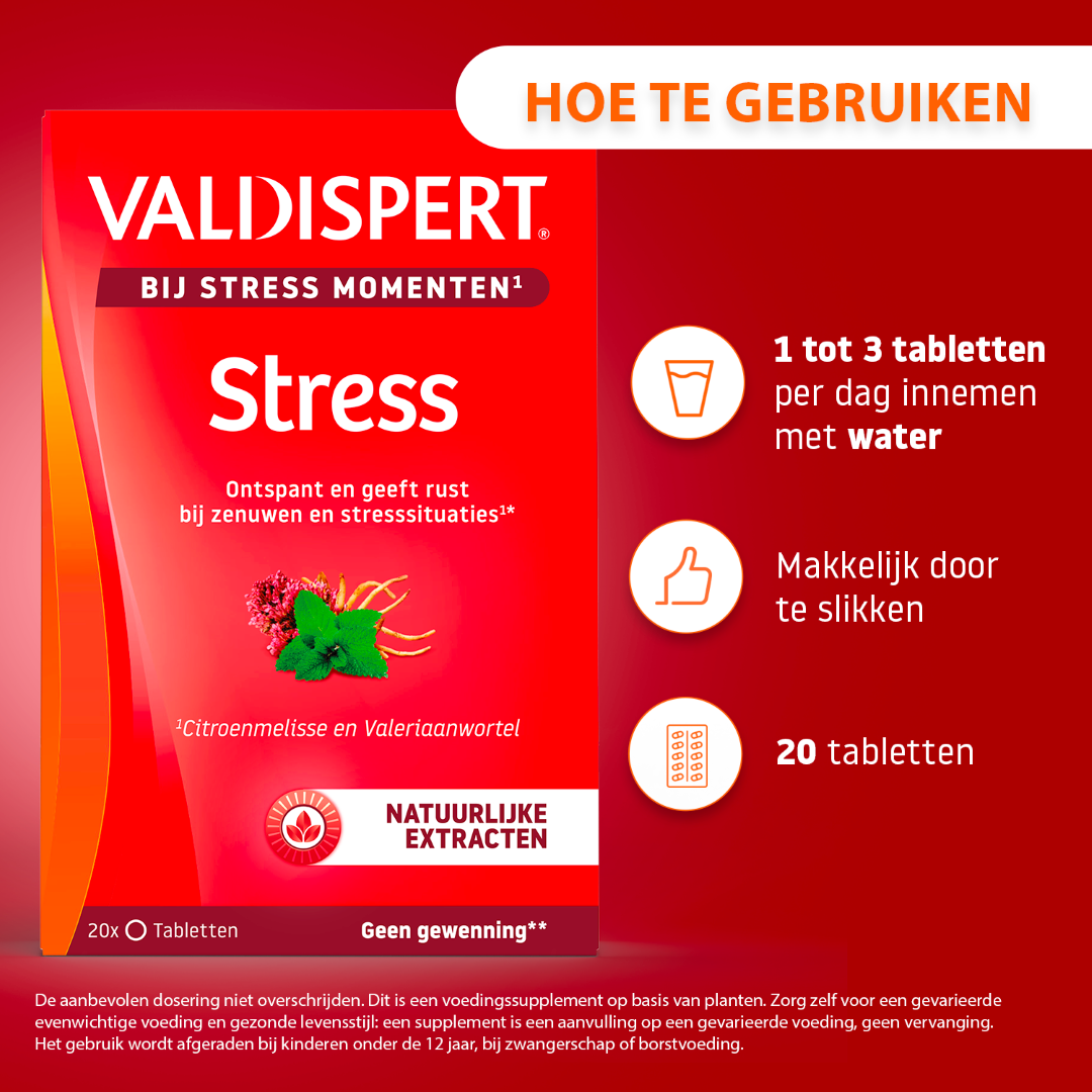 Valdispert Stress moments (20 tabletten)