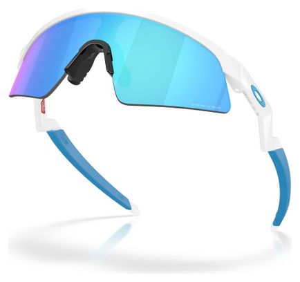 Lunettes Junior Oakley Resistor Sweep - Polished White / Prizm Sapphire / Ref : OJ9015-0128