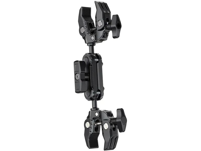 Ulanzi Super-Klemme mit Dual Ballhead Magic Arm Universal Doppelklammer