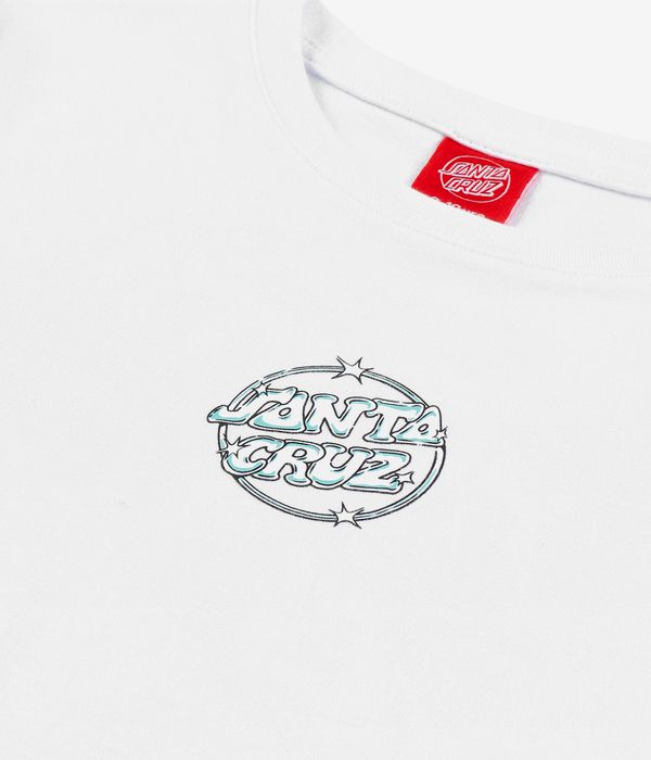 Santa Cruz Glint Dot T-Shirt kids (white)