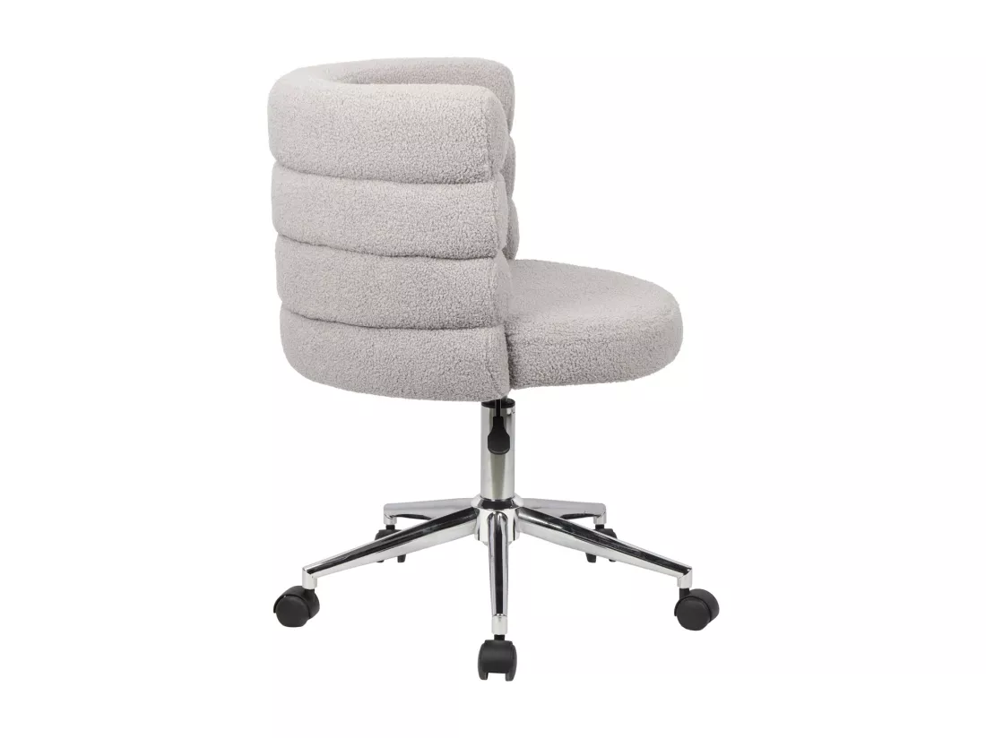 Chaise de bureau réglable en hauteur avec roulettes