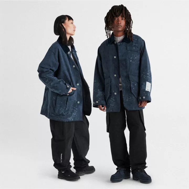 Veste unisexe Timberland x A-COLD-WALL* Chore en bleu marine