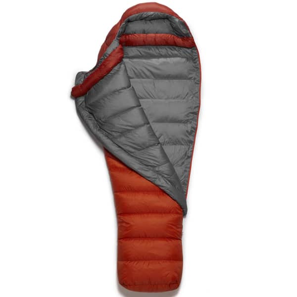Sac de couchage RAB ALPINE 600 REG RED CLAY