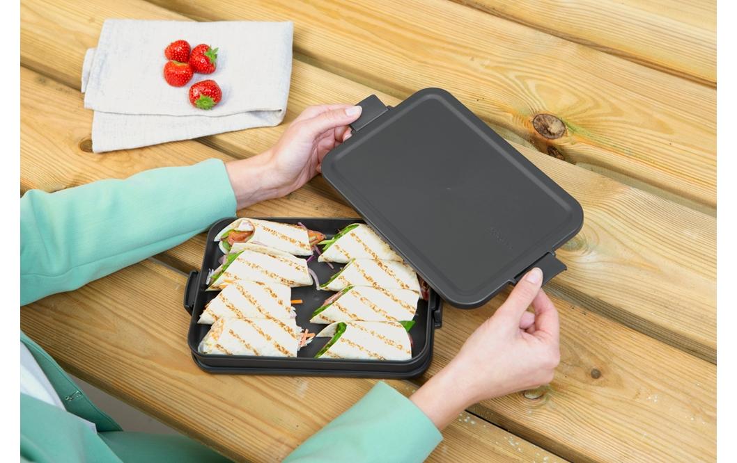Lunchbox Make & Take 25.5 x 16.6 x 3.7 cm, DunkelgrauZnünibox