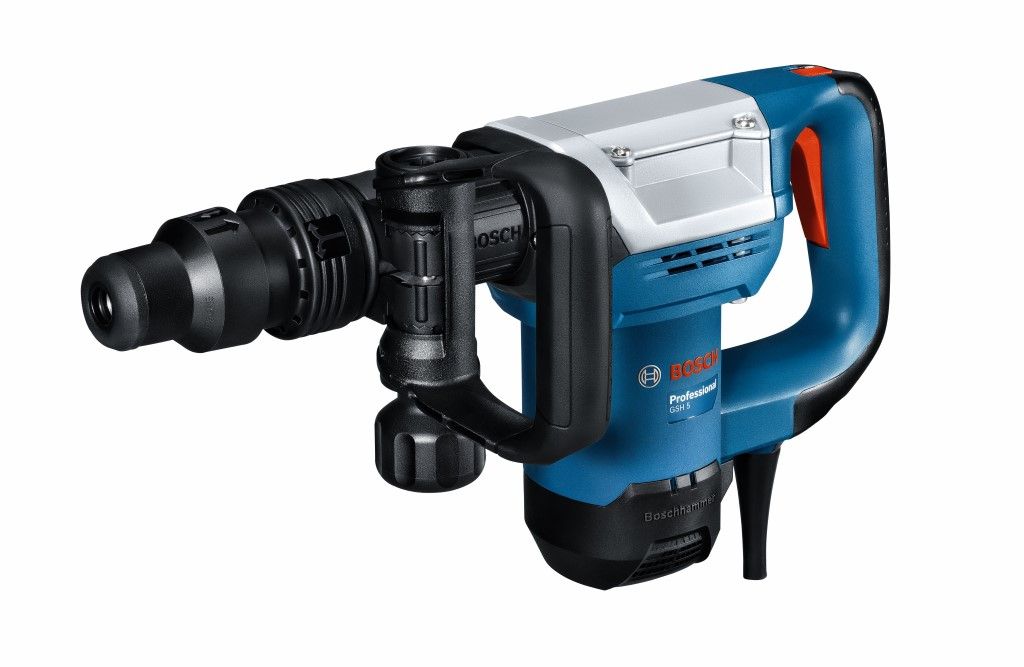 Bosch GSH 500 230V SDS-Max Breekhamer in koffer 1100W - 7,5J  - 0611338700