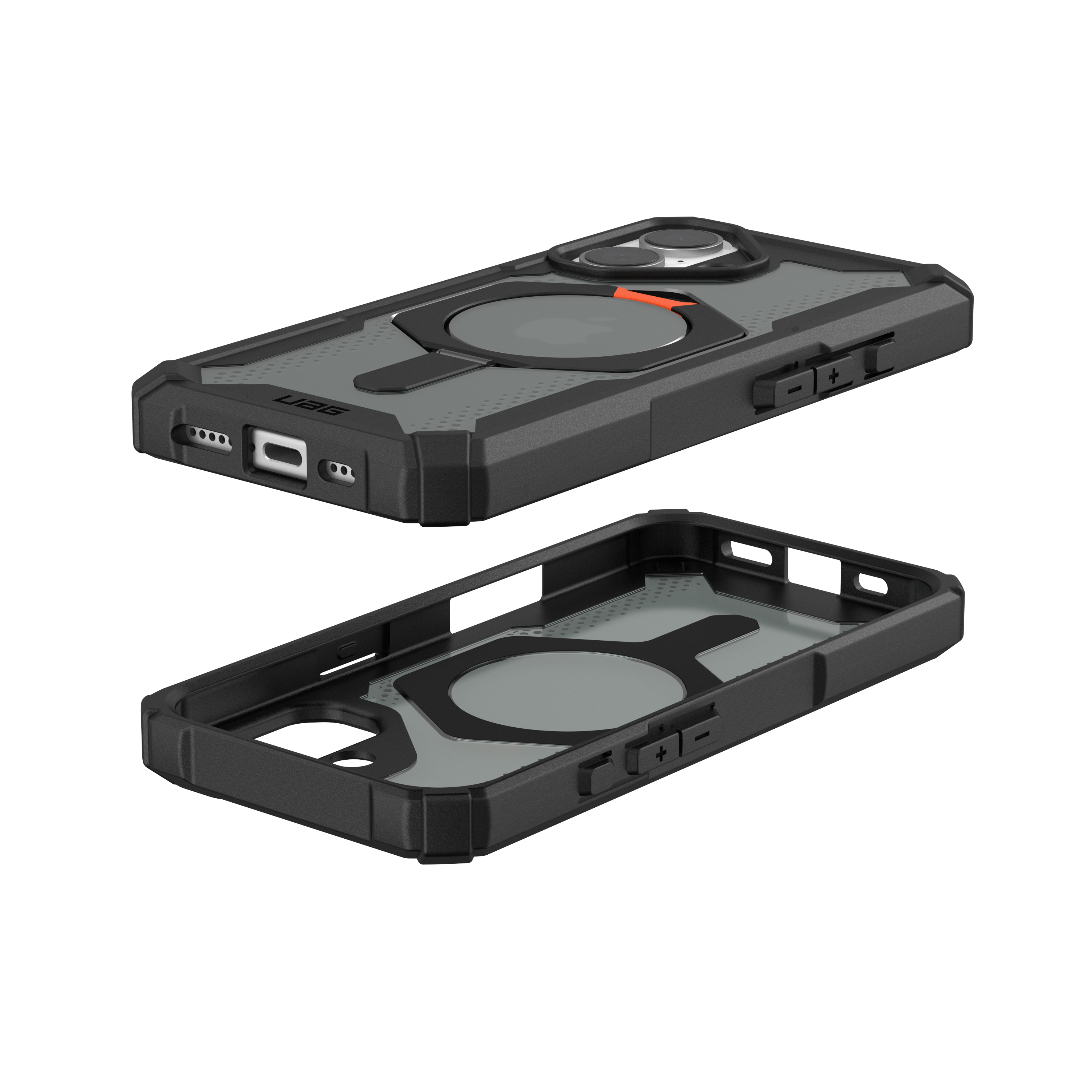 iPhone 16 MagSafe Schutzhülle Plasma XTE (114476114097) - Transparent / Schwarz