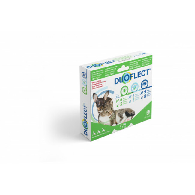 Duoflect pipettes anti puces et anti tiques