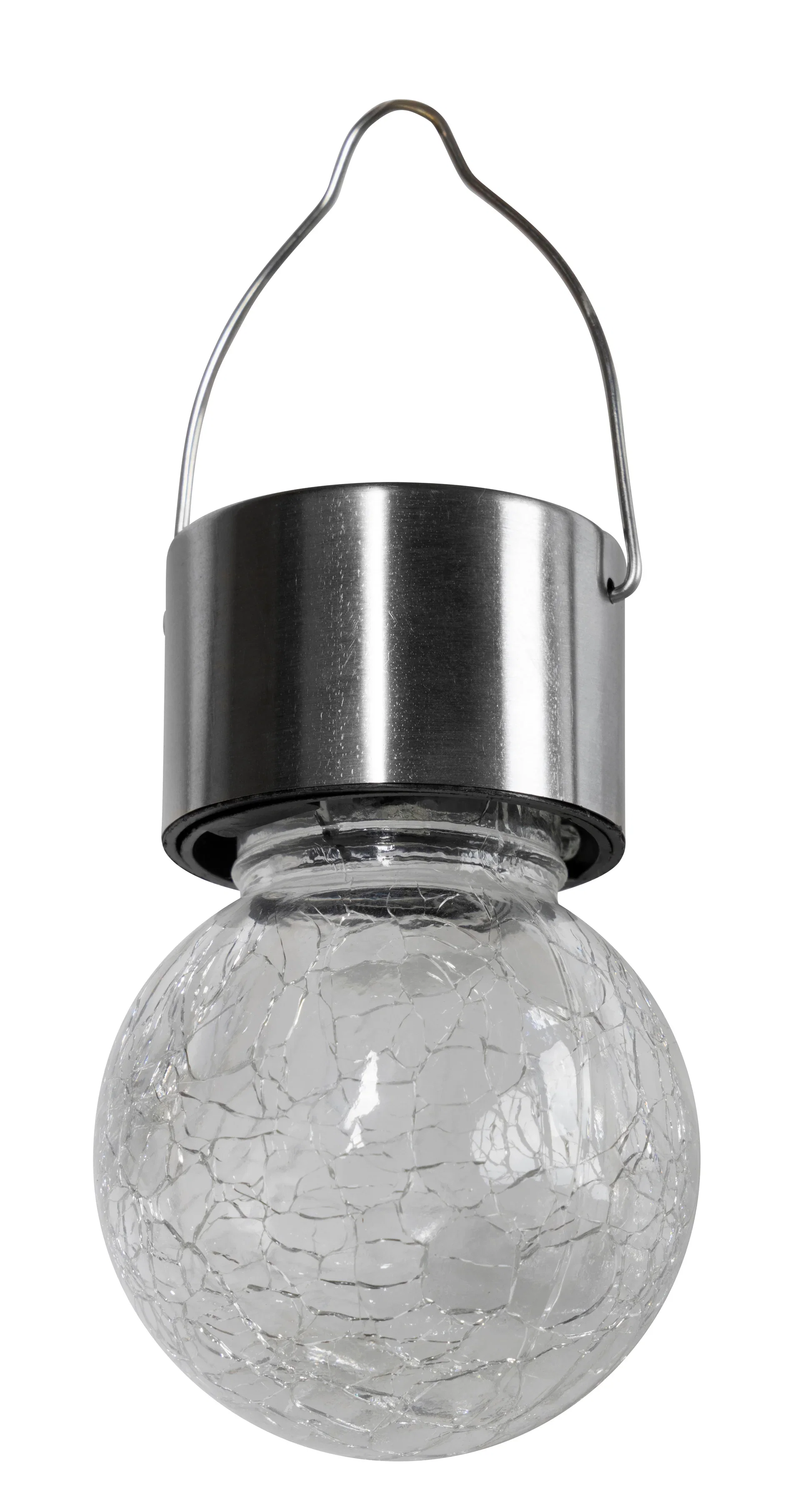 Krakkelert Glasskule Solar Ø6 cm