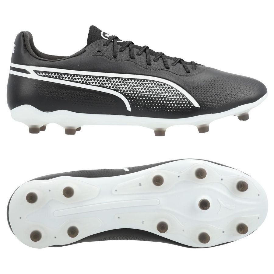 PUMA King Pro FG/AG Breakthrough - Noir/Blanc