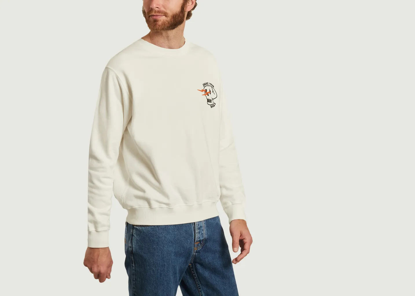 Pull Lasse Shake Your Bones Nudie Jeans