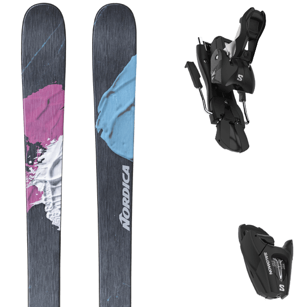 Pack ski NORDICA UNLEASHED 90 + Fix