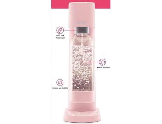 MYSODA - P2c-wd002f-lp - pack machine a eau pétillante woody pink - ...