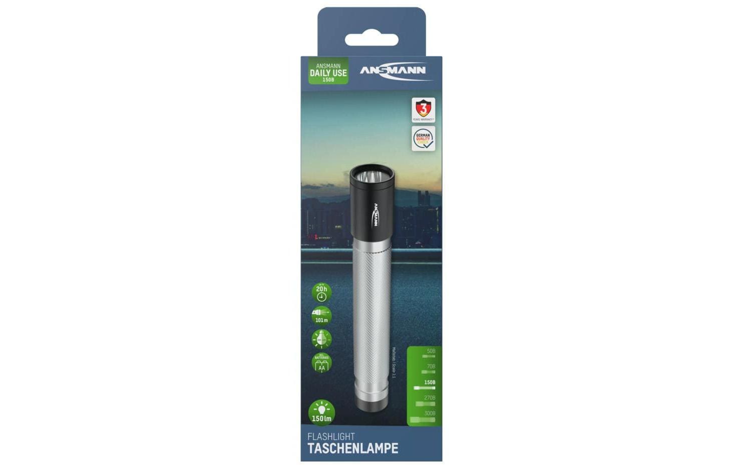 Taschenlampe Daily Use 150BOutdoor-Taschenlampe