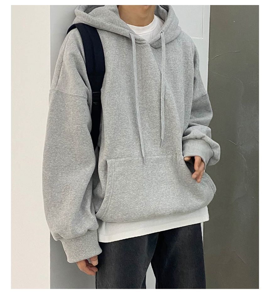 Okwano - Effen losse hoodie