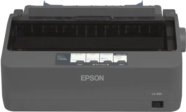 Epson LX 350 - Printer - S/H - dot-matrix - 9 pin - op til 357 tegn/sek. - parallel, USB, seriel