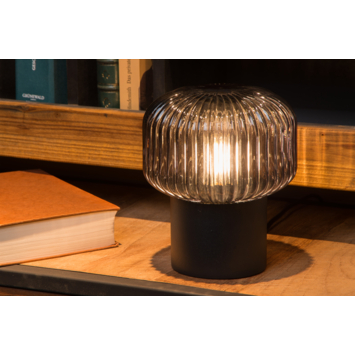 Lucide JANY tafellamp Ø 16 cm Zwart