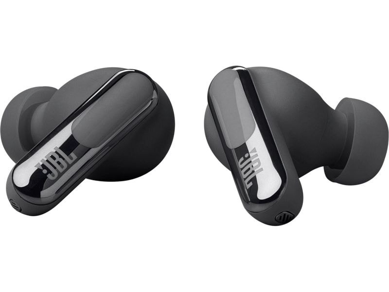 JBL Wireless In-Ear-Kopfhörer Live Beam 3 Schwarz Kabellose Noise-Cancelling-Kopfhörer mit Smart Charging Case