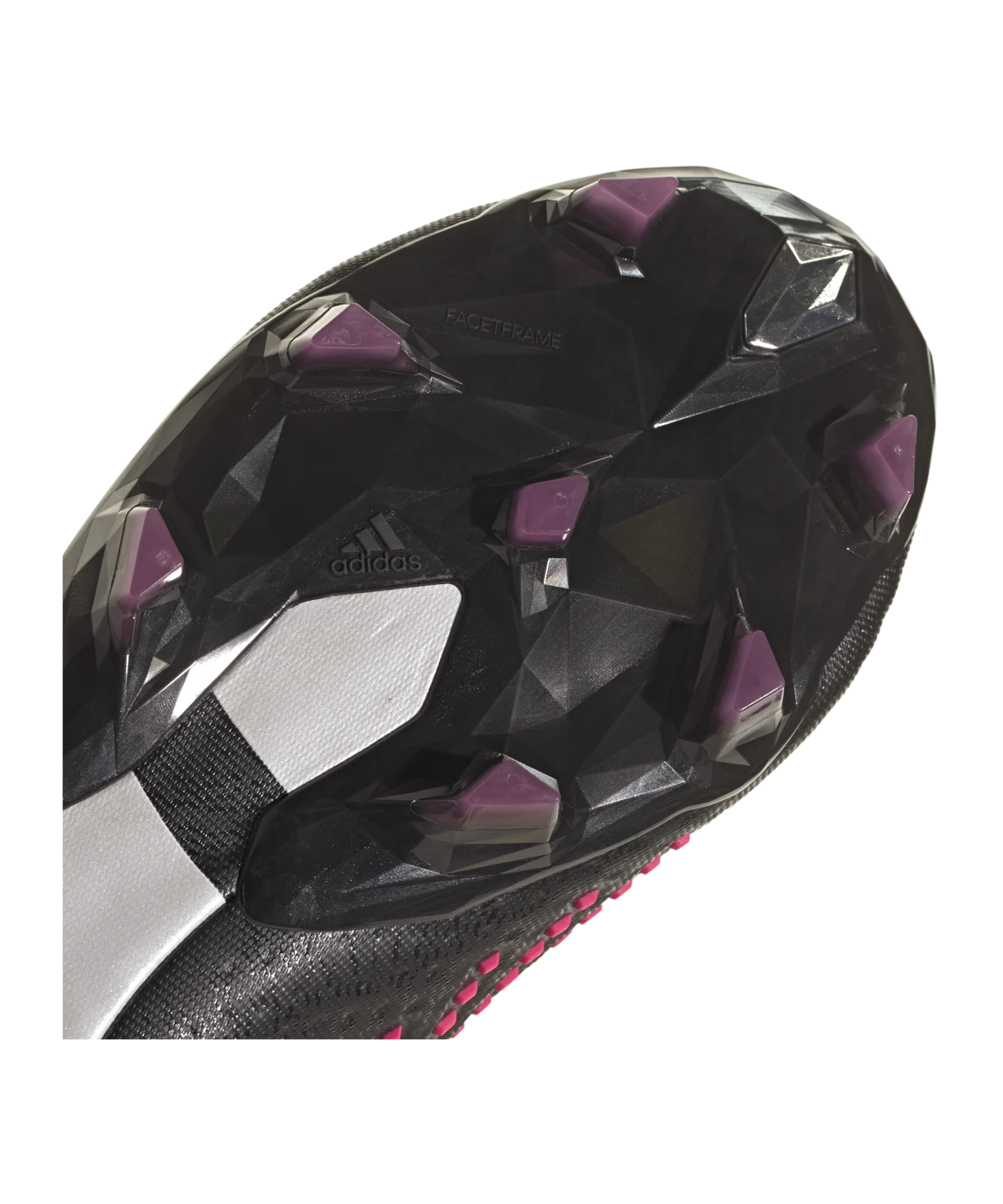 adidas Predator Accuracy.1 L FG Own Your Football Schwarz Weiss Pink